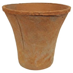 喇叭盆陶瓷红陶多肉花盆兰花简约龟背竹陶土盆绿箩三角梅水仙瓦盆