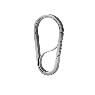 钛合金钥匙扣男士高端结实耐用男创意简约男生锁匙扣新款钥匙挂扣