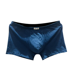 纯棉男生内裤男四角裤100%棉质透气吸汗短裤平角裤