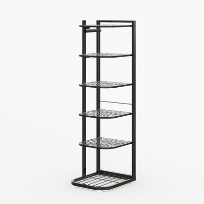 楼梯口入门小窄铁艺鞋架