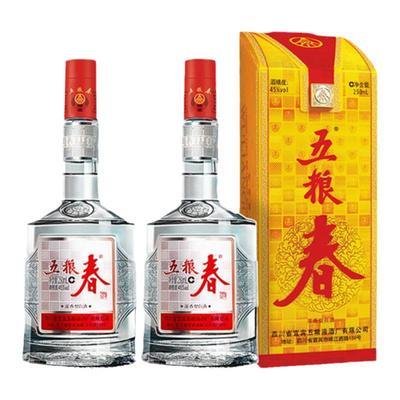 五粮春45度250ml*2瓶浓香型白酒