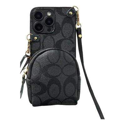 适用vivoZ3i手机壳Z1零钱包z6斜跨绳z3e可装卡Z6X口红Z3X耳机Z1X小众y12简约y19纸巾y70t防摔创意时尚保护套
