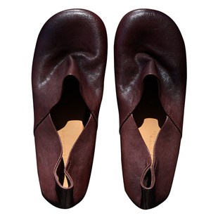 Le' Murmure “踩屎感”意式水洗 慵懒美学 重工两片式纯手工单鞋