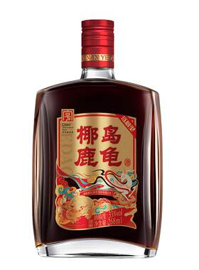 椰岛鹿龟酒33度养生酒268ml佳品