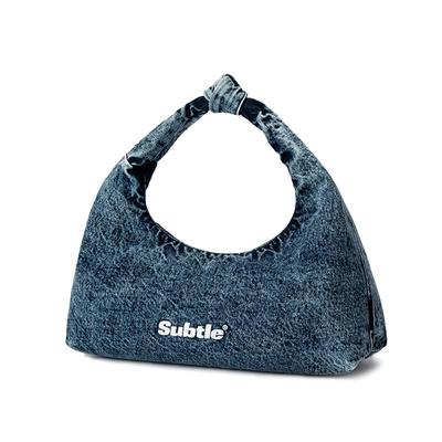 SUBTL丹宁牛仔腋下包斜挎手提包