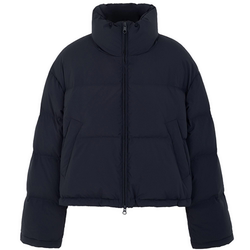 鸭鸭【冰淇淋系列】官方旗舰店25冬休闲百搭短款女纯色立领羽绒服