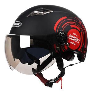 新国标野马摩托车头盔夏季防晒