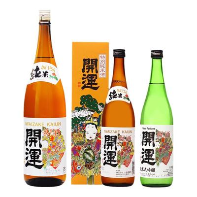 开运纯米吟酿日本清酒原装进口