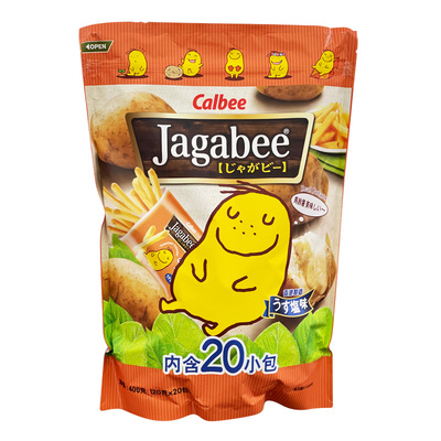 calbee卡乐b宅卡b原味400g薯条