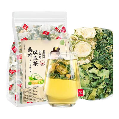 桑叶双瓜茶官方旗舰店冬瓜皮苦瓜