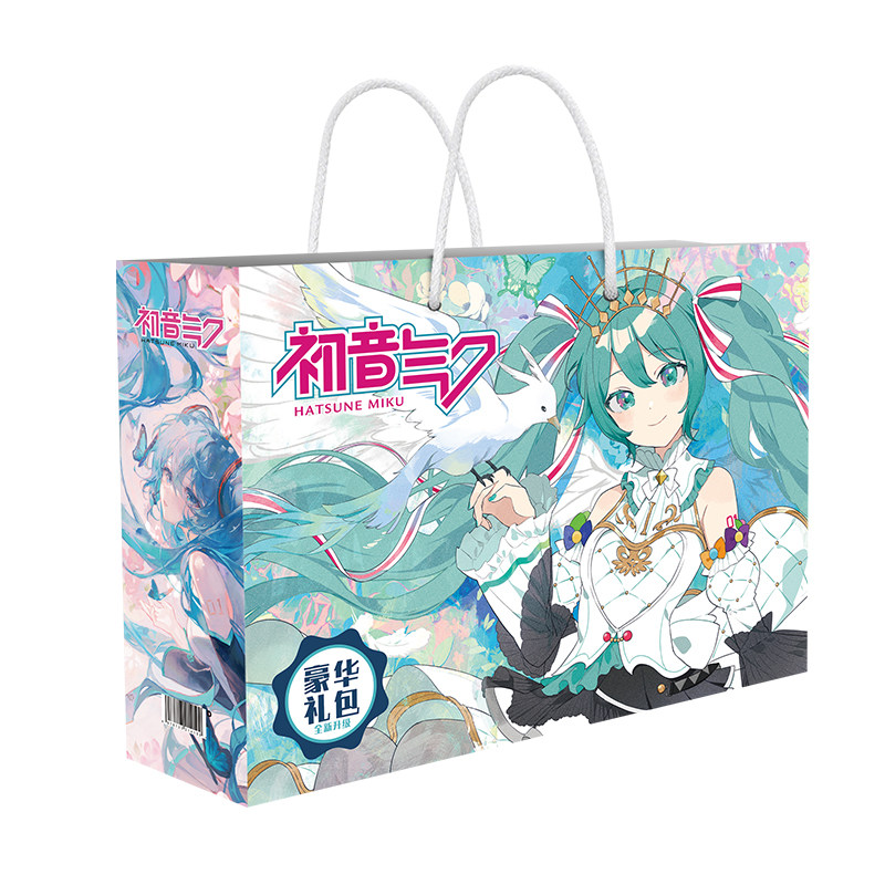 初音未来周边礼物明信片海报贴纸徽章生日节日生日礼品礼物包邮