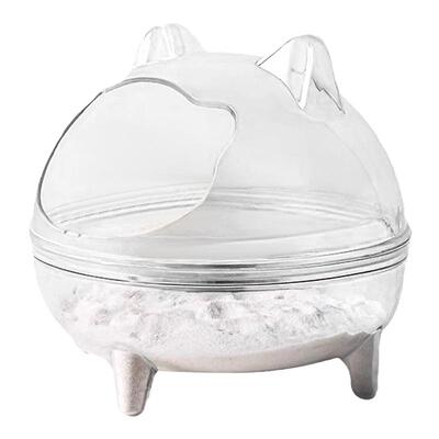 仓鼠厕所浴室两用尿砂盆洗澡专用