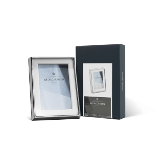 现货Georg Jensen乔治杰生北欧式相框金属进口高端不锈钢摆台礼物