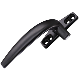 50铝合金窗把手老式平开窗执手玻璃窗拉手外推窗配件七字执手锁扣