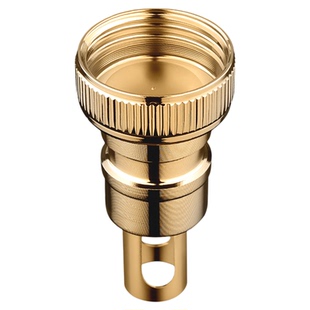 洗衣机水龙头自动止水阀防止脱落水嘴转接头全铜专用家用4分配件