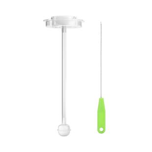 欧贝妮婴儿奶瓶吸管刷适配奶瓶吸管清洗奶瓶吸管刷细长毛刷重力球