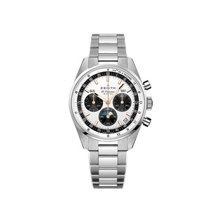 【礼物】ZENITH真力时旗舰系列复兴款全历月相腕表计时官方男女