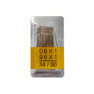 飞虎正品DB金针电脑平车缝纫机防热防断线14号机针圆头缝纫机配件