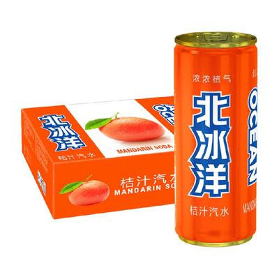 北冰洋汽水桔汁330ml×24罐