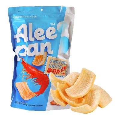 艾香伴脆虾片208gx4袋零食批发