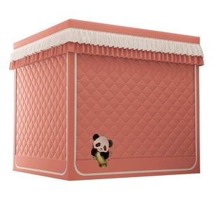 2025款冬季防寒保暖遮光帘坐床蚊帐家用A类防风1.8米2.0m床幔纹帐