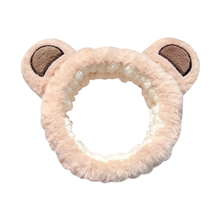 可爱洗脸束发带男女2026新款秋冬毛绒发箍男士敷面膜专用头箍头饰