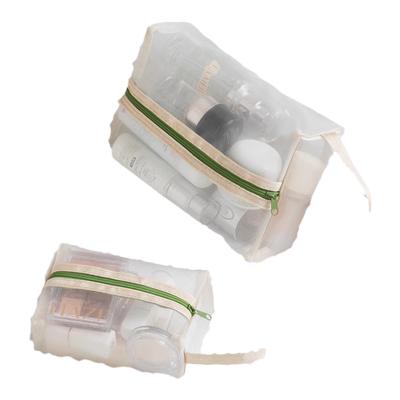 网纱便携化妆收纳包高级感透明