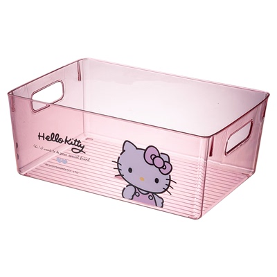 三丽鸥桌面收纳盒可爱杂物整理筐