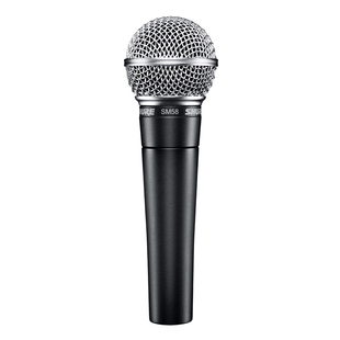 Shure/舒尔sm58s话筒专业动圈有线麦克风吉他弹唱歌直播录音舞台