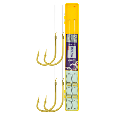 久岩罗非子线双钩钩柄加长