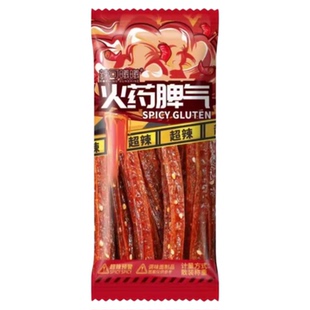 辣可曦曦火药脾气条超辣小包装麻辣棒特辣辣条湖南平江爆辣小零食