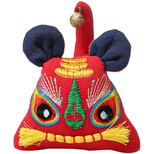 刺绣立体香包手工布老虎中国风传统手工宝宝满月百天周岁送人礼物