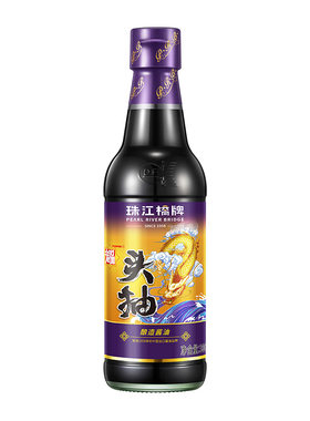 珠江桥牌御品头抽酱油