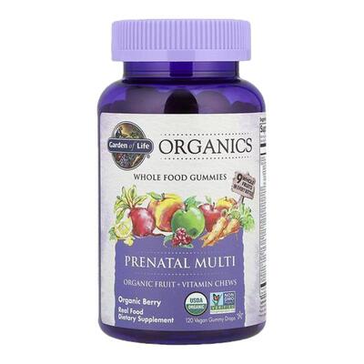 GardenofLife生命花园孕期综合维生素软糖孕期营养有机果蔬骨骼营
