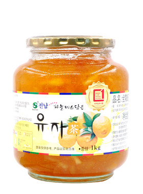 韩国进口原装专用冲水喝全南蜂蜜
