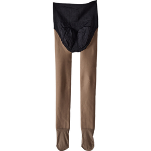 SK全无痕无缝腰加厚加绒假透肉水光裤3000D透肤连裤袜踩脚保暖冬