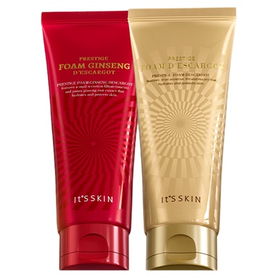 伊思晶钻红参蜗牛洁面乳300ml