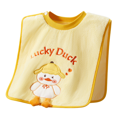 儿童洗漱巾刷牙防水围兜防湿神器