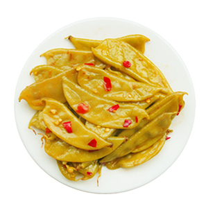 湖北特产农家即食泡菜酸脆鹅米豆扁豆开胃菜酸豆角咸菜下饭菜酱菜