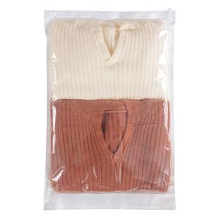 旅行真空压缩袋行李箱专用衣服衣物羽绒服出行免抽气手卷收纳袋子