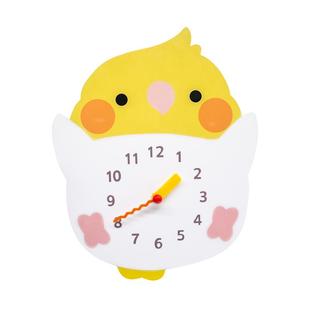 千鹦鸟舍鹦鹉钟表挂钟客厅2025新款简约家用挂墙玄凤摇摆式时钟灯