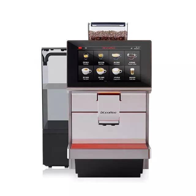 咖博士 M12BIGplus全自动商用咖啡机一键奶咖自动清洗大屏