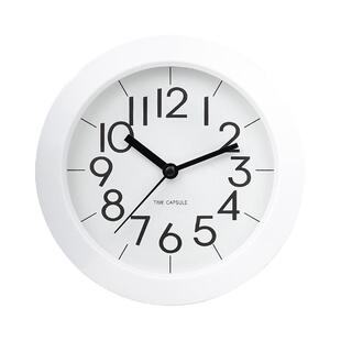 个性简约现代浴室钟防水静音家用厨房钟表时尚吸盘创意迷你小挂钟