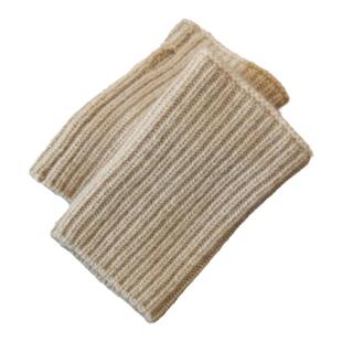 秋冬羊绒护腕针织螺纹毛衣袖口加长接边男女士保暖羽绒服袖子拼接