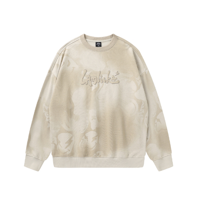 LAMLICKA情侣休闲圆领套头卫衣潮