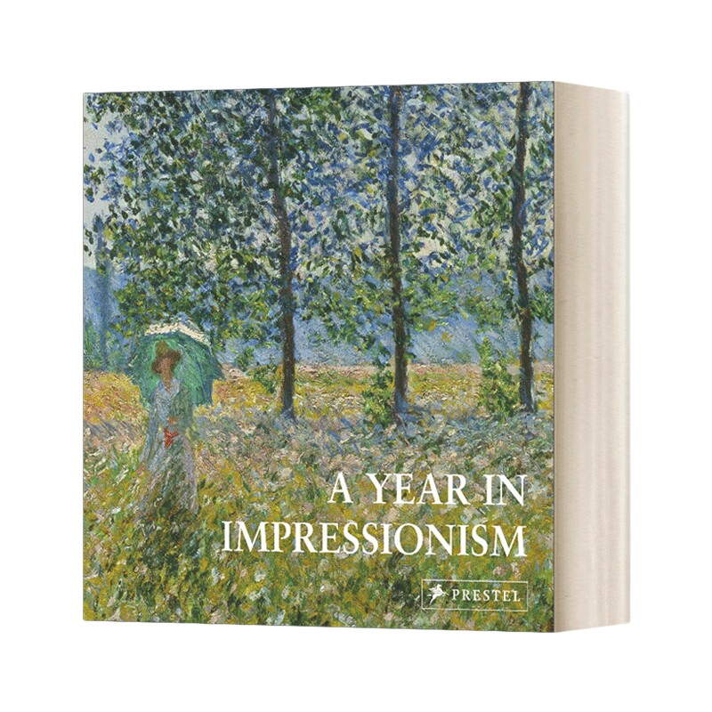 英文原版 A Year in Impressionism 一整年都是印象派 精装 365幅经典画作 英文版 进口英语原版书籍