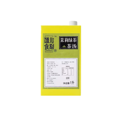德馨茶汤茉莉绿茶1L谱儿食刻
