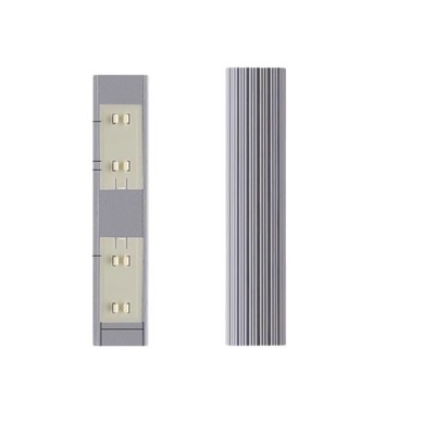 28cm对折式胶棉拖把头