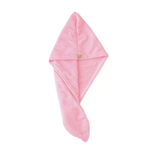 狙击玫瑰陈妍希岑矜同款粉色干发帽双层加厚包头巾浴帽2026新款