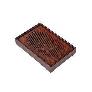 祥福燕喜现代简约高端竹制家用储水干泡台茶台托盘茶海茶几茶盘